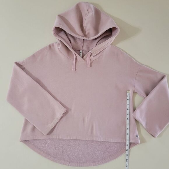 Fabletics Tops Blush Charlee Cropped Pullover Hoodie - Picture 8 of 16